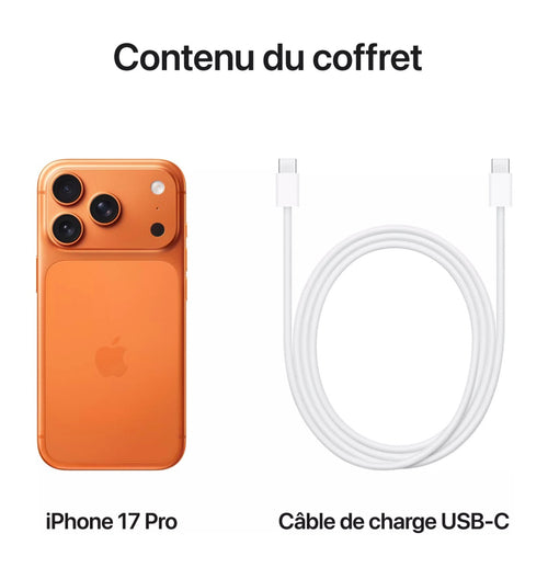 iPhone 17 pro 256go