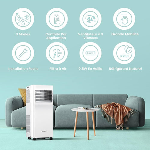 Climatiseur Mobile 9000 BTU/h