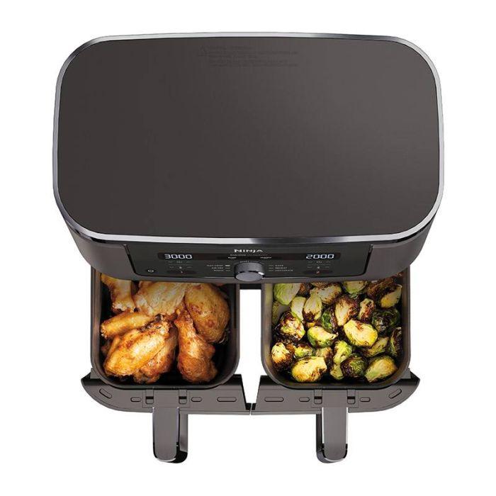 Friteuse sans huile Ninja DualZone MAX 6-en-1 9,5 L – Gris DZ400EU
